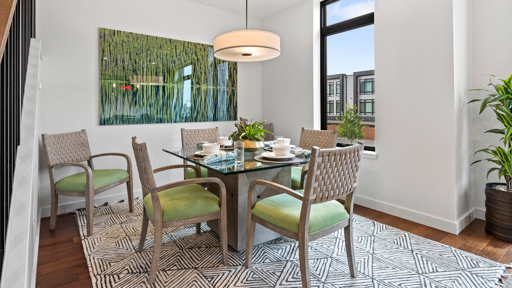 Colorful Dining Area