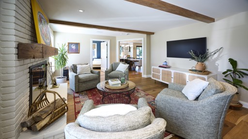 Cozy Hearth Room