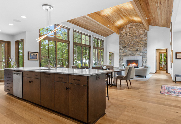 Interior view of a house