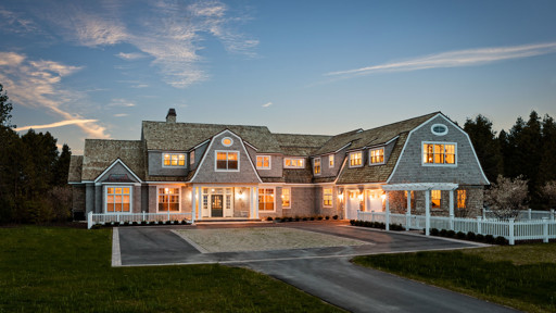Traditional Shingled Gambrel Retreat