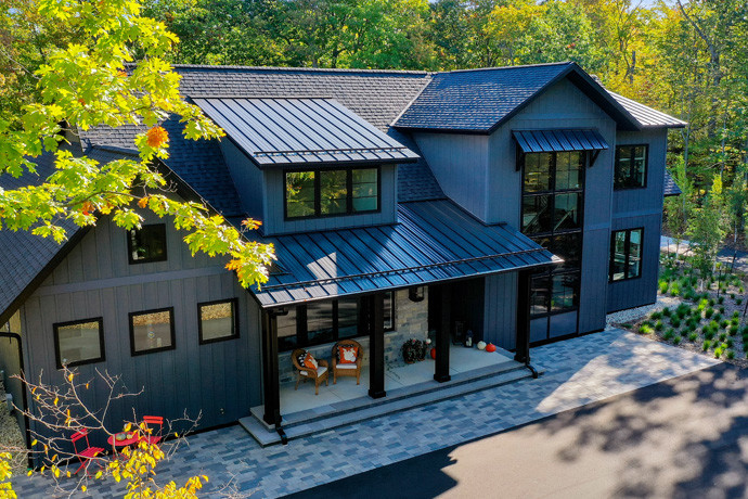 Exterior of a house