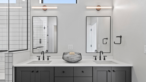 Dual Bathroom Sinks