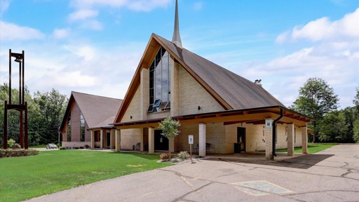 Exterior View + Steeple and Bell