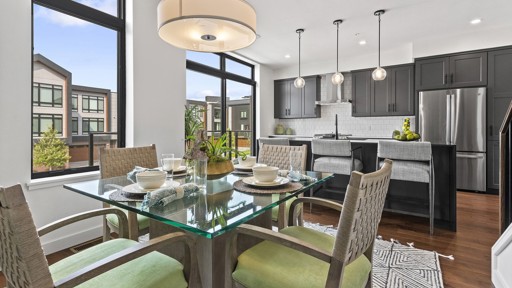 Dining Area Facing Kitchen