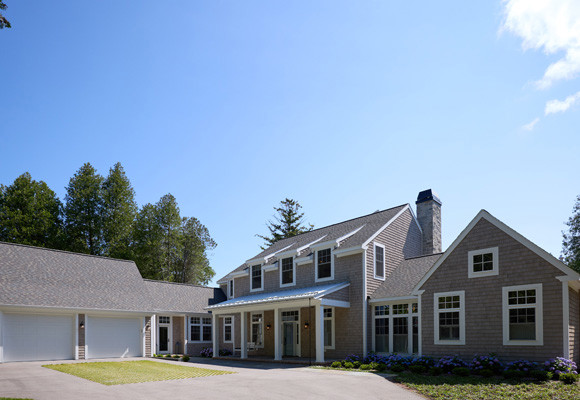 Exterior view of a house