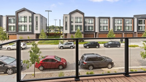 Balcony Facing Football Field