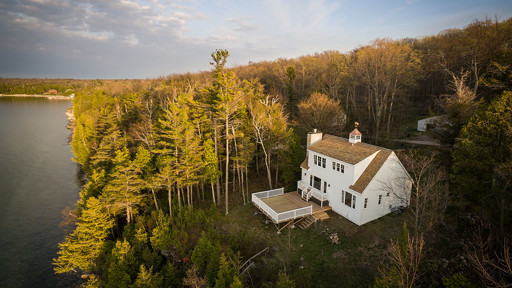 Exterior Back Aerial