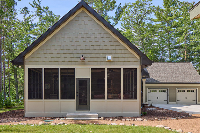 Exterior view of a house